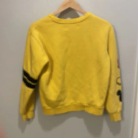 DISNEY Mickey Mouse woman’s yellow sweatshirt - Picture 9 of 11